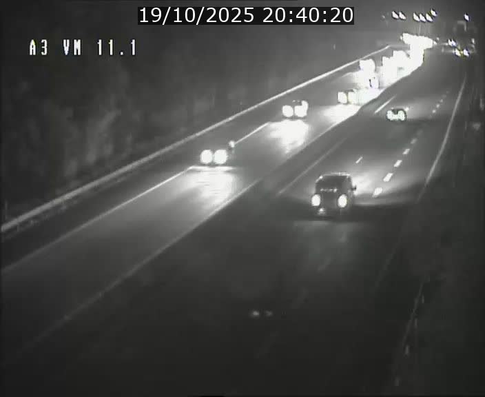 Webcam à la frontière franco-luxembourgeoise, avant la Croix de Bettembourg - BK 11.1 - direction Luxembourg-ville