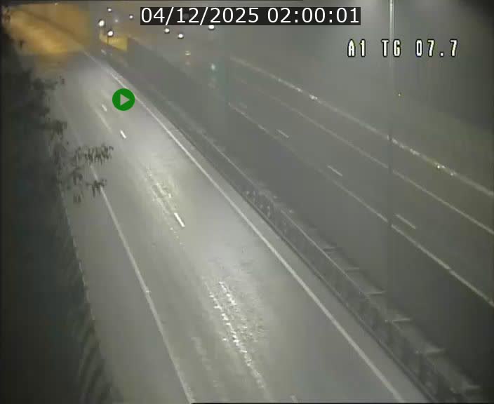 Traffic live webcam Luxembourg Kirchberg - A1 direction Luxembourg-ville - BK 7.7
