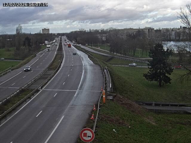 Caméra autoroute France - A31, Metz-centre direction Thionville
