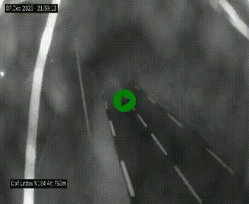 Webcam dans les Pyrénées Atlantique au niveau du col d'Urdos et du fort du Pourtalet sur la N134, en direction du Col et du tunnel du Somport, à 765 mètres d'altitude