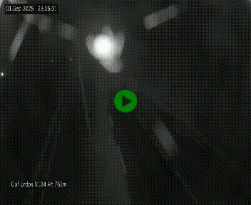 Webcam dans les Pyrénées Atlantique au niveau du col d'Urdos et du fort du Pourtalet sur la N134, en direction du Col et du tunnel du Somport, à 765 mètres d'altitude