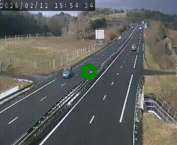 Caméra autoroutière France - A75, Coren, en direction de Montpellier