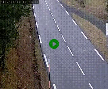 Caméra routière France - N102, au niveau du col de Montmirat à Saint-Etienne-du-Valdonnez à 1039 mètres d'altitude