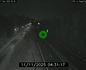 Webcam sur le périphérique de Nantes (N844) à hauteur de Porte de la Chapelle, au nord de la ville