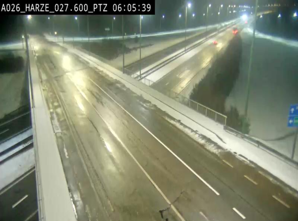 Caméra autoroute Belgique - Sougné-Remouchamps,E25 direction Luxembourg