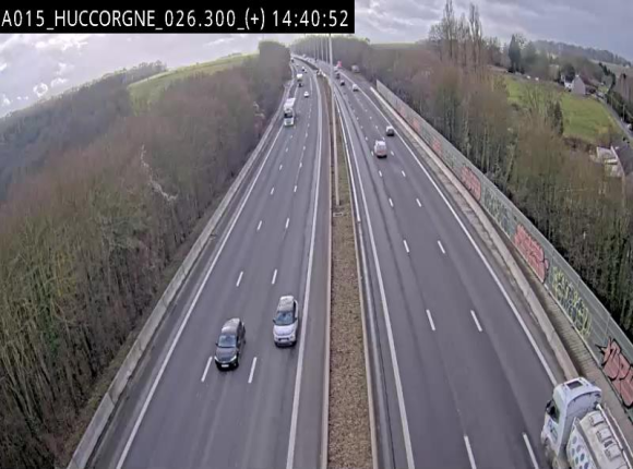 Webcam autoroute Belgique - Viaduc de Huccorgne - E42 