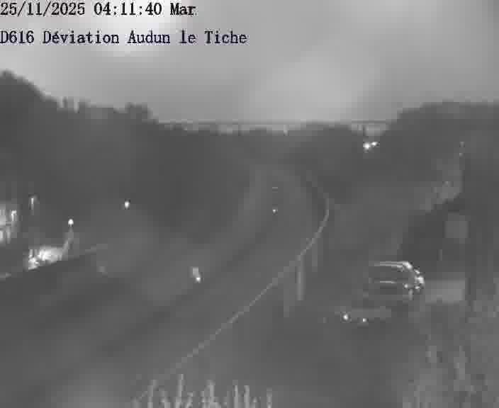 Webcams sur la D616, sur le contournement d'Audun-le-Tiche menant à Belval (Luxembourg)