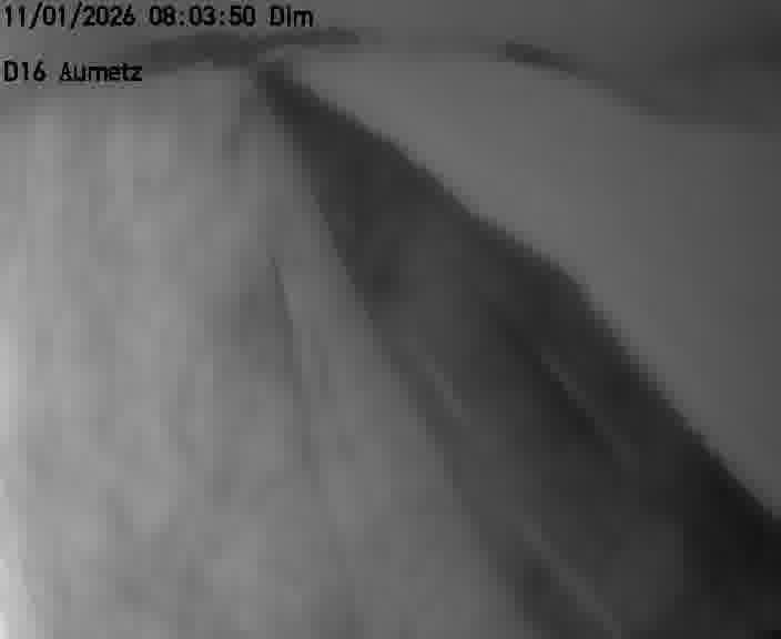 Webcam sur la D16 à Aumetz. Vue orientée vers A30