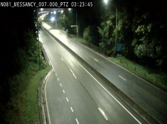 Webcam sur la N81 (E411) à hauteur du Cora Messancy. Vue orientée vers Arlon