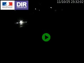 Webcam sur la Nationale 201 à hauteur de la sortie Chambéry-Nord, avant à la jonction entre l'A41 et l'A43, en direction de Lyon