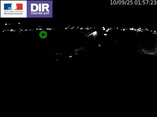 Webcam autoroute sur A450 à Pierre-Bénite en direction de Lyon et de l'autoroute A7
