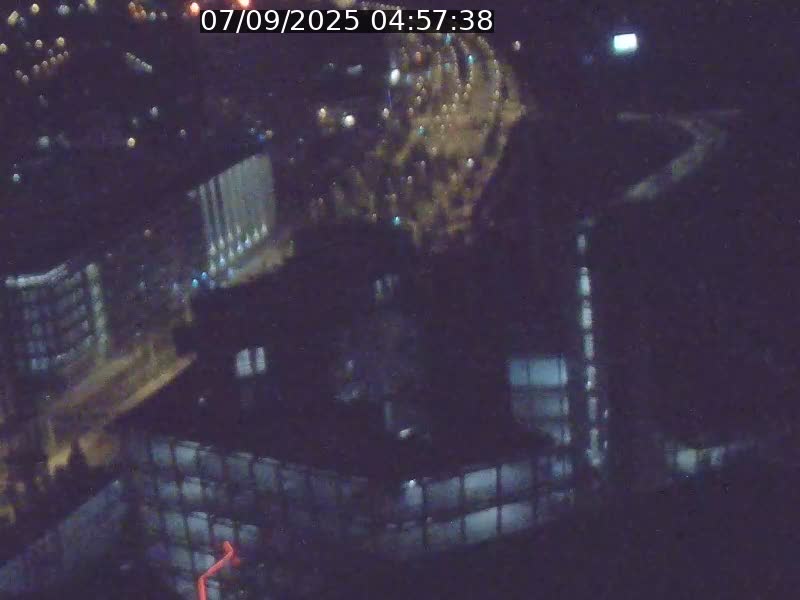 Webcam sur l'avenue John Fitzgerald Kennedy (N51) avec vue orientée vers le Findel