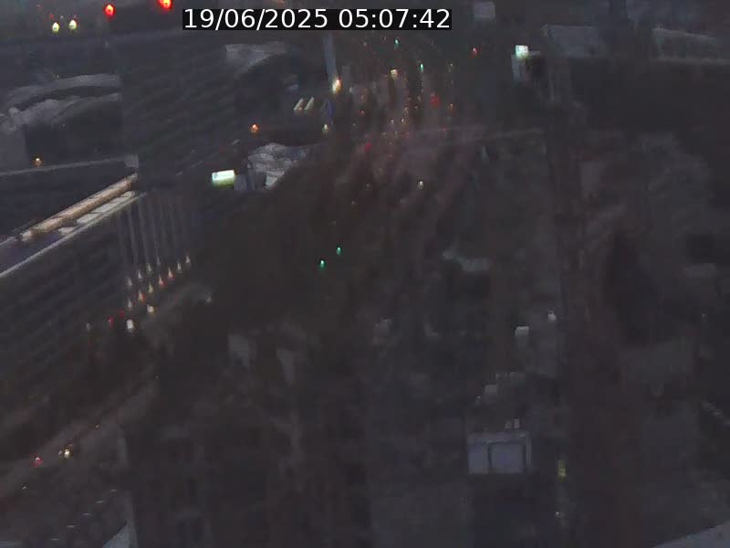 Webcam sur l'avenue John Fitzgerald Kennedy (N51) avec vue orientée vers le Findel