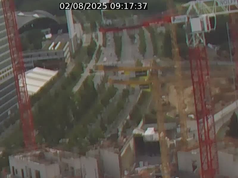 Webcam sur l'avenue John Fitzgerald Kennedy (N51) avec vue orientée vers le Findel