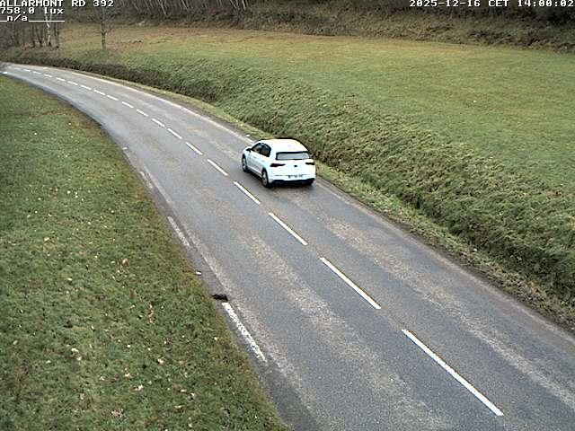 Webcam à Allarmont dans les Vosges, sur la RD392