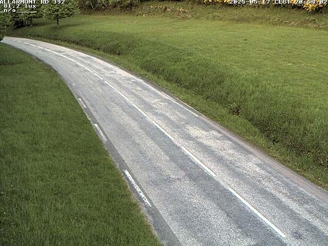 Webcam à Allarmont dans les Vosges, sur la RD392