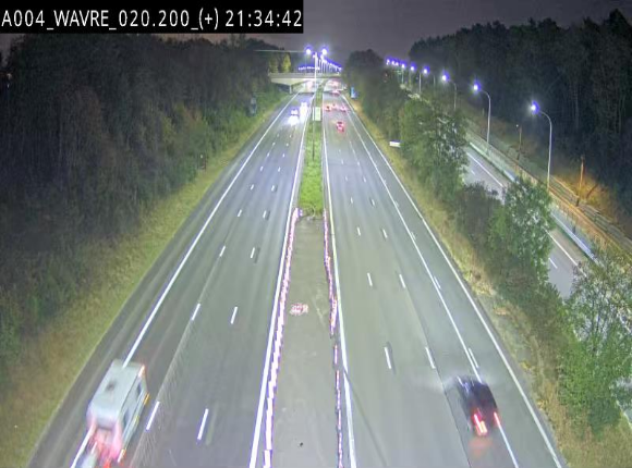 Webcam @ Wavre-sud KP 19.6, A4/E411