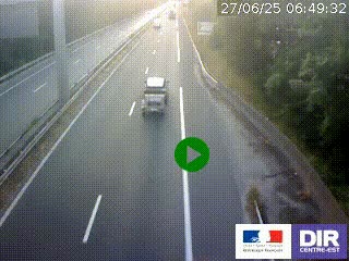 Webcam sur la nationale N90 à Gilly-sur-Isère, en direction et à proximité d'Albertville