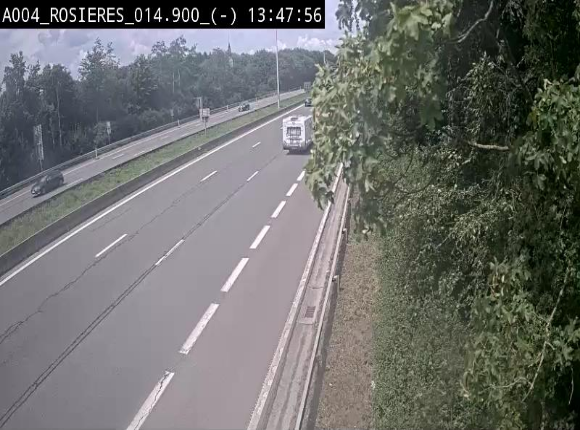 Webcam traffic E411(A4) - BK 14.4 - Rosières
