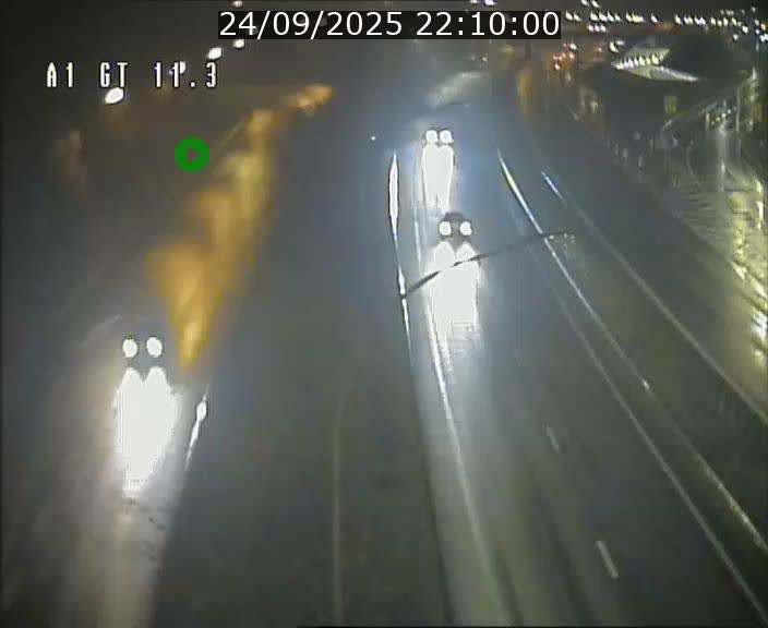 Traffic live webcam Luxembourg Senningerberg - A1 direction Allemagne - BK 11.3