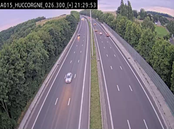 Webcam autoroute Belgique - Viaduc de Huccorgne - E42 