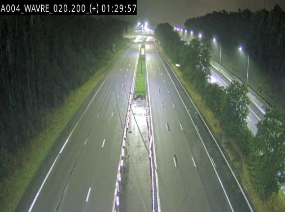Webcam @ Wavre-sud KP 19.6, A4/E411