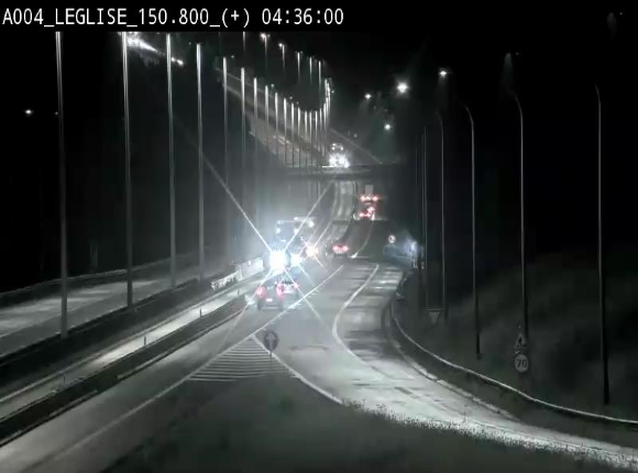 Caméra autoroute Belgique - Côte de Léglise, E411(A4) direction Luxembourg