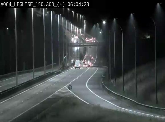 Caméra autoroute Belgique - Côte de Léglise, E411(A4) direction Luxembourg