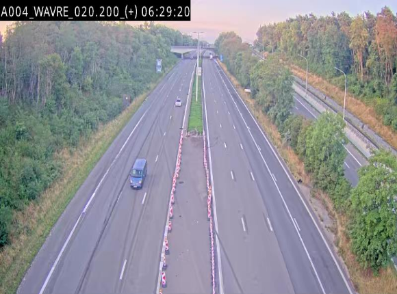 Webcam @ Wavre-sud KP 19.6, A4/E411