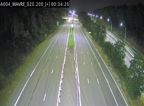 Webcam @ Wavre-sud KP 19.6, A4/E411