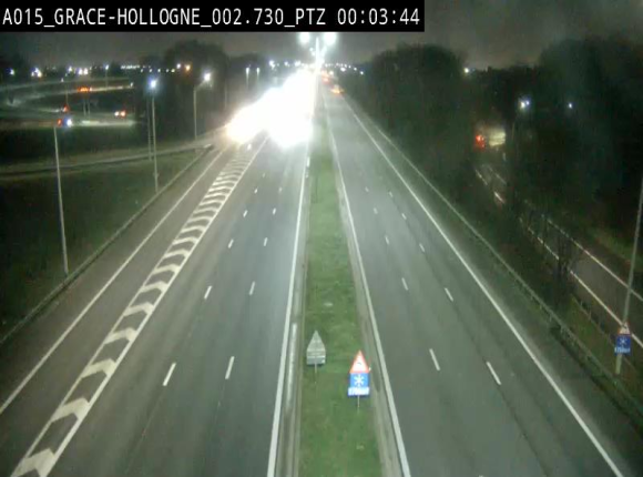 Caméra trafic Belgique - Grâce-Hollogne - E42, jonction avec A604, direction Loncin/Aéroport de Liège -  BK 3.2