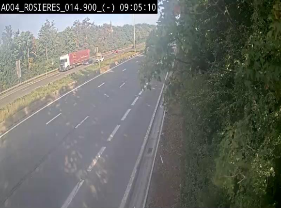 Webcam traffic E411(A4) - BK 14.4 - Rosières