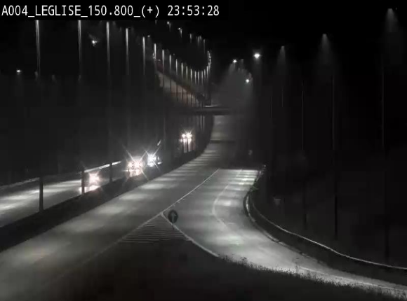 Caméra autoroute Belgique - Côte de Léglise, E411(A4) direction Luxembourg