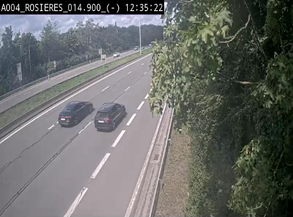 Webcam traffic E411(A4) - BK 14.4 - Rosières
