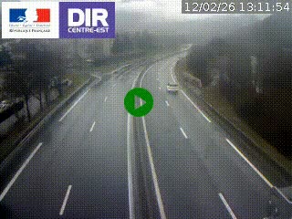 Caméra sur la Nationale 90 (N90) à La Léchère, en direction et à proximité d'Albertville