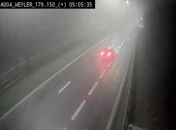 Webcam juste après la sortie 31 Arlon qui permet de rejoindre l'E411 depuis la N82