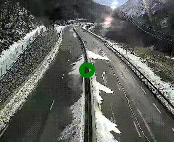 Webcam Porté-Puymorens sur N320, en direction de Pas de la Casa (Andorre)