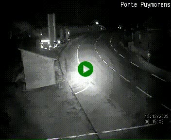 Webcam Col du Puymorens sur N320, en direction de Pas de la Casa (Andorre)