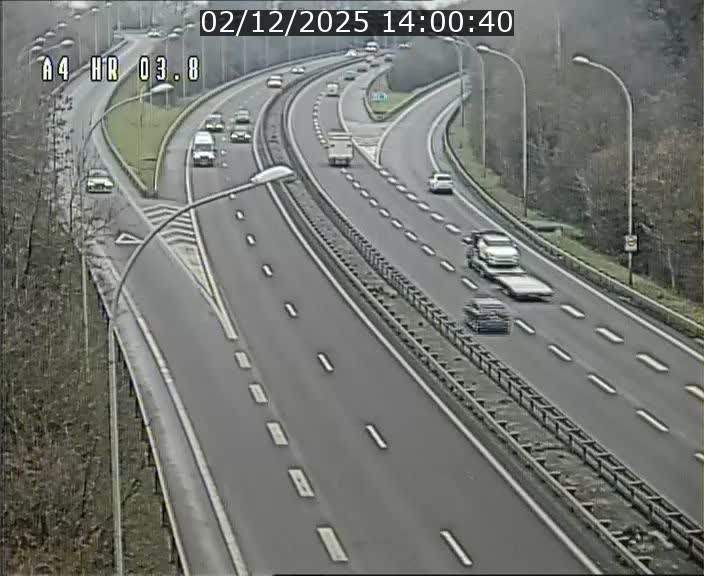 Webcam traffic A4 Luxembourg - BK 3.8 - Leudelange (direction Esch sur Alzette)