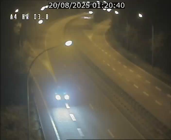 Webcam traffic A4 Luxembourg - BK 3.8 - Leudelange (direction Esch sur Alzette)