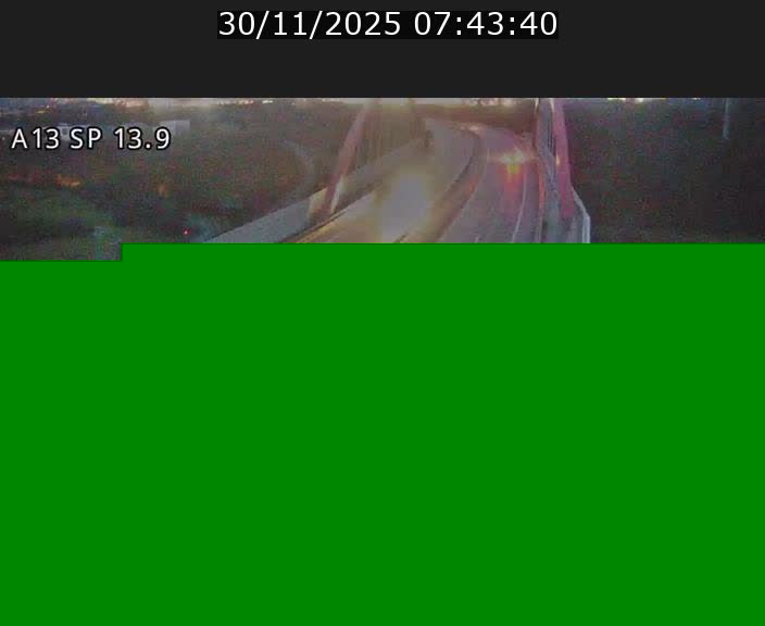 Traffic live webcam Luxembourg Kayl - A13 direction Esch-sur-Alzette/Luxembourg-ville - BK 13.9