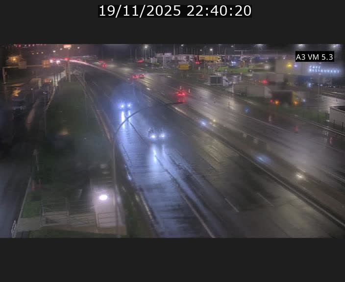 Traffic live webcam Luxembourg Aire de Berchem - A3 - BK 5 - direction France