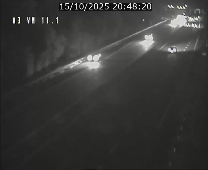 Webcam à la frontière franco-luxembourgeoise, avant la Croix de Bettembourg - BK 11.1 - direction Luxembourg-ville