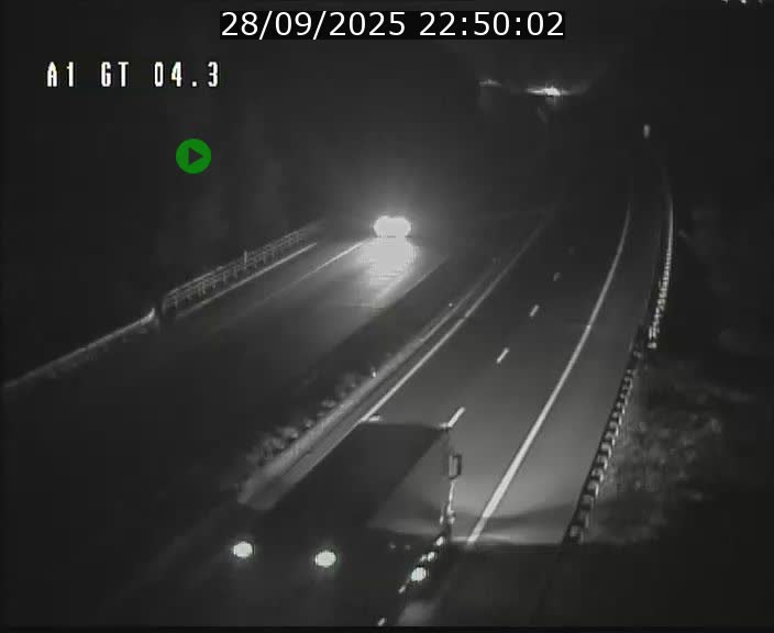 Traffic live webcam Luxembourg Itzig - A1 direction Sandweiler - BK 4.3