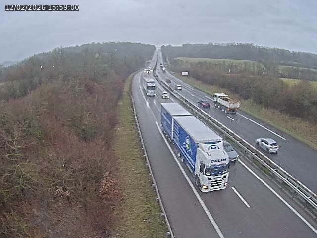 Caméra autoroute France - A33, Saint-Nicolas-de-Port direction Lunéville