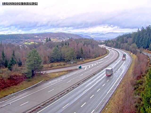Caméra autoroute France - N57, Côte de la demoiselle direction Remiremont