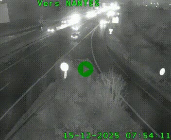 Webcam N147 au nord de Poitiers et à la jonction avec la A10