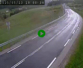 Webcam routière au niveau du col de la Chavade en Ardèche, sur la N102 à 1266 mètres d'altitude