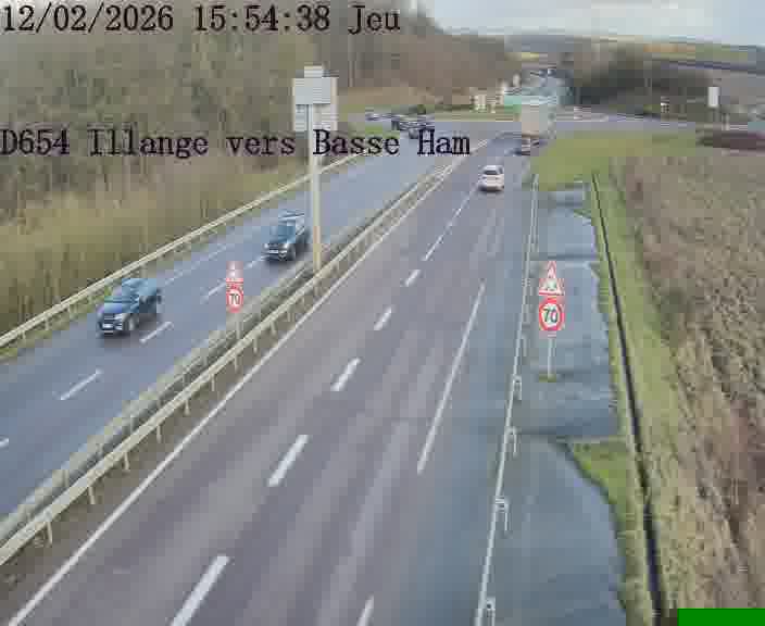 D654 Illange - Contournement de Yutz Vers Basse Ham