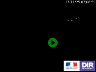 Webcam autoroute sur l'A77 à hauteur de Pouilly-sur-Loire en direction de Nevers